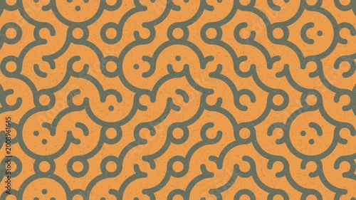 Seamless Repeating Truchet Tiles Abstract Design Animation