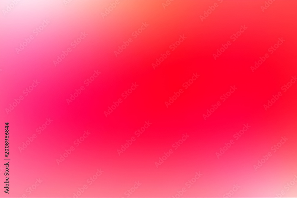 Fototapeta premium Abstract Red and Pink Gradient Blur Background