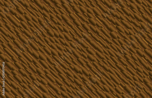 Brown leather texture with diagonal pattern