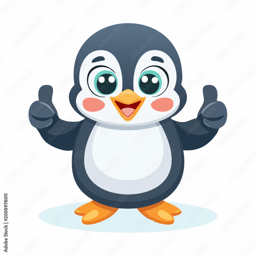 Obraz premium Niedlicher Pinguin