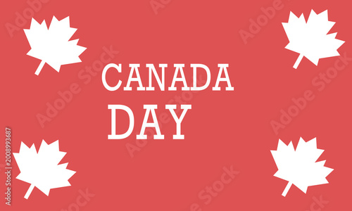 Canada day banner 2026