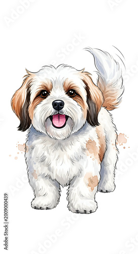 Adorable Shih Tzu Puppy Ill...