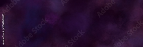 Fotografie Deep mysterious dark purple and indigo smoky abstract background with rich velvety texture and dramatic atmosphere