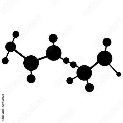 Molecular structure diagram