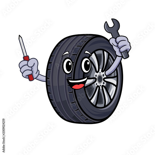 wheel of the car