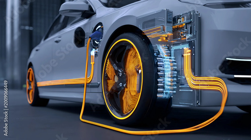 Electric Vehicle Charging with Energy Flow | Next-Generation EV Technology | Sustainable Transportation Innovation
