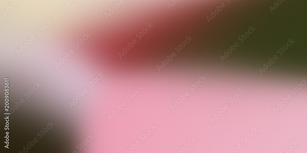 Obraz premium Abstract gradient background with soft blurred pink and green colors. Smooth transition of shades for creative digital design project. Modern artistic backdrop for website layout.