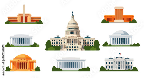 Fotografie Iconic Washington D