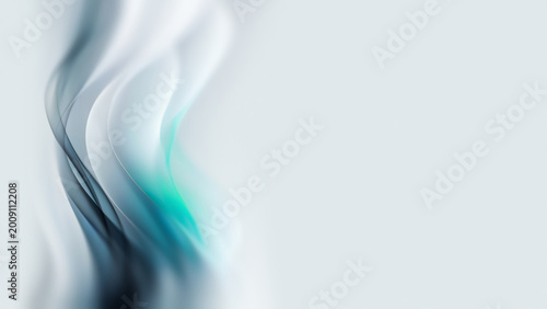 Flowing Waves of Color Dance on a Soft Canvas