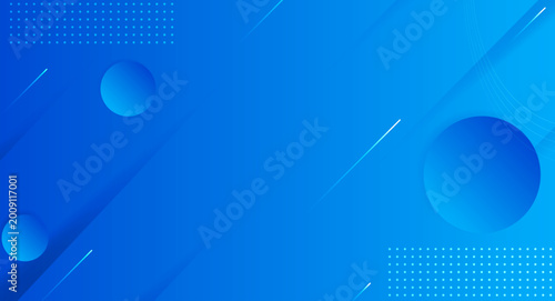 Abstract Gradient 3D Circle Presentation Background