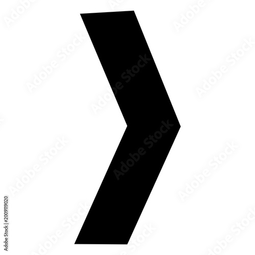 Canvas-taulu Right arrowhead 1