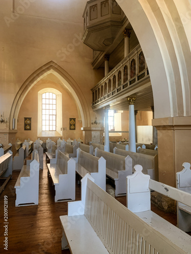 Photography Interior of St Simons Church Valmiera Latvia
