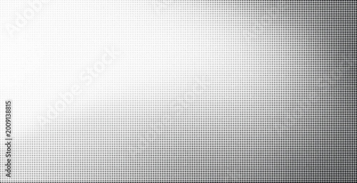 Horizontal Halftone Dot Gradient Vector Background Pattern
