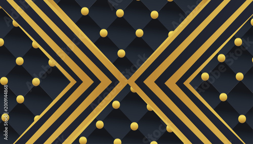 Luxury Black and Gold Background