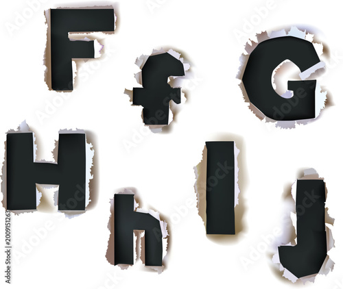 3d render of a set of metal letters
