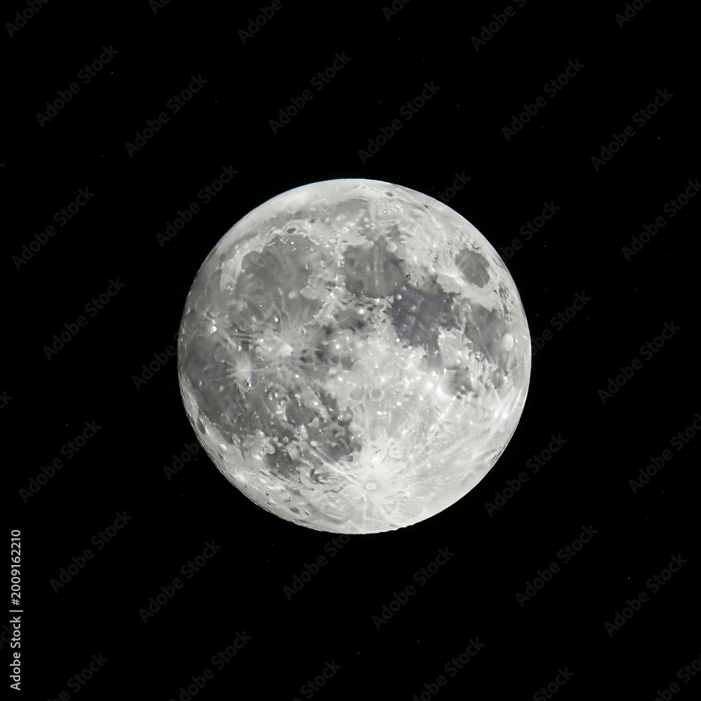 Fototapeta premium Celestial Scarred Orb