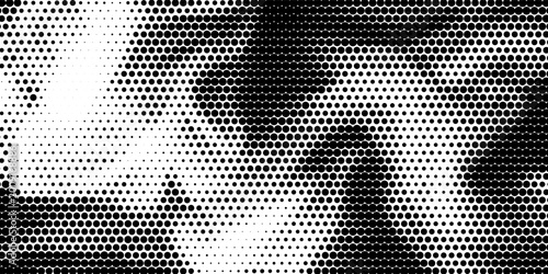 Fotografie Background with monochrome dot texture