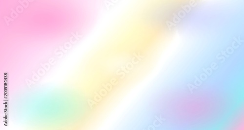 Vibrant pastel colored background with soft gradient effect and blurred shapes