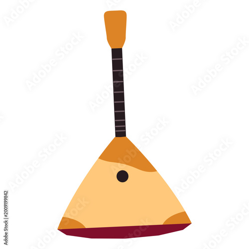 Fotografie Balalaika illustration