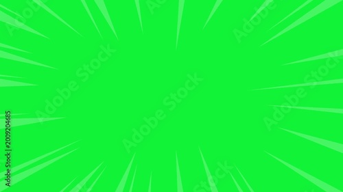 white lines motion with green screen chroma key background animation