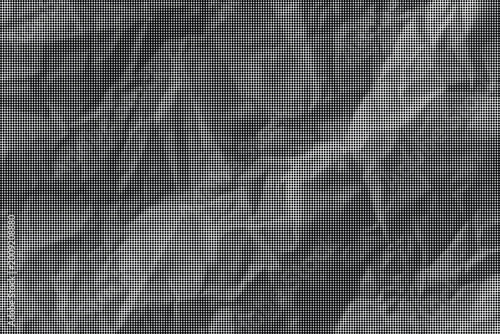 Foto A close-up view of crumpled paper texture with transparent background
