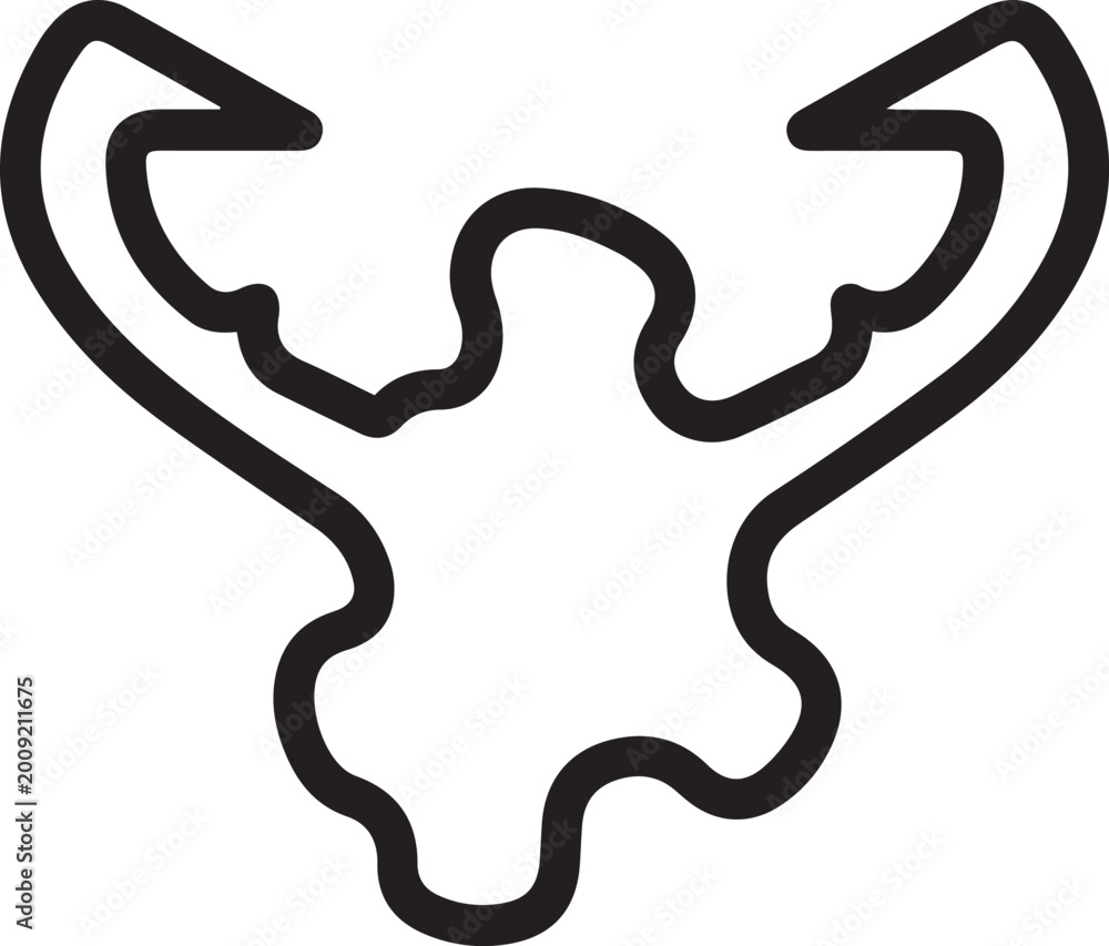 Obraz premium Cutting-Edge CRISPR-Cas9 Protein Vector Icon Featuring Scissor-Like Lobes for Genetic Engineering, Gene Editing, Biotech Research, Molecular Biology Applications, Scientific Visuals, Lab