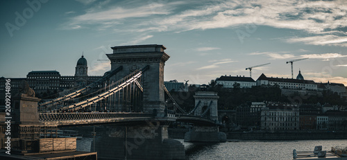 Photos chain bridge budapest hungary
