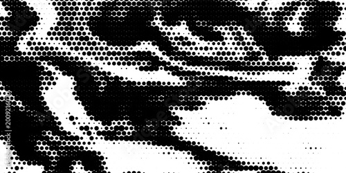 Abstract white and gray color background with halftone effect, dot pattern. Vector illustration.