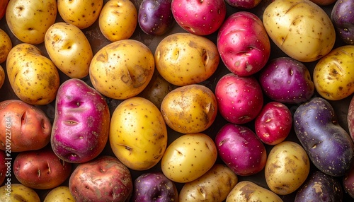 Bunte Kartoffelvielfalt aus Peru