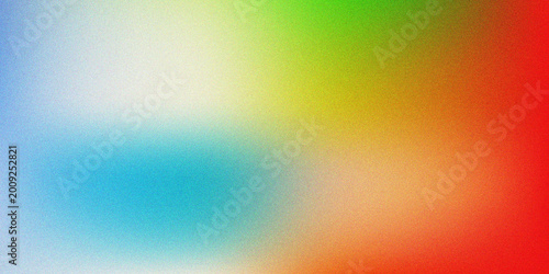 Foto Abstract Colorful Mesh Gradient Background with Grainy Texture and Soft Blurry T