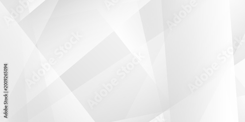Abstract white and gray color, modern design stripes background with geometric round shape. Vector illustration.