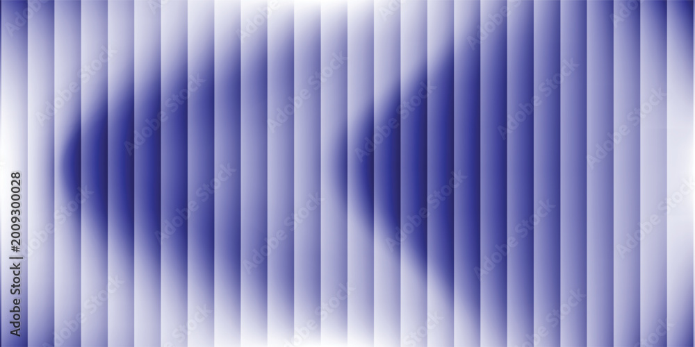 Fototapeta premium Abstract vertical blue light bar pattern background with glowing cyan center, creating a vibrant digital sound wave or equalizer effect, isolated on