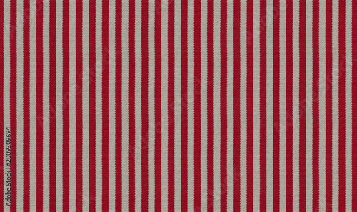 Red and Beige Vertical Striped Fabric Texture Seamless Background