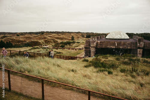 Photography Das Tirpitz Museum eingebettet in die Dünenlandschaft