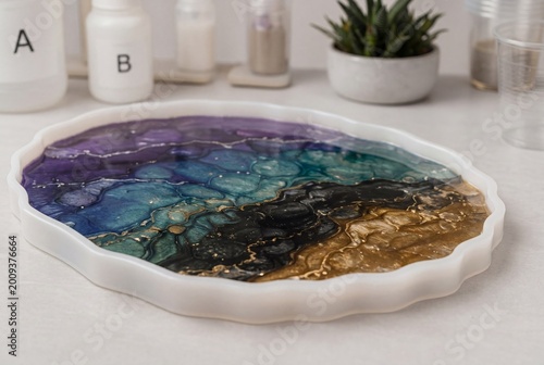 Epoxy Resin Process Let the Resin Cure