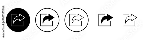 Share icon vector. Sharing sign and symbol Free Download Share icon vector. Sharing sign and symbol - GFXLoad
