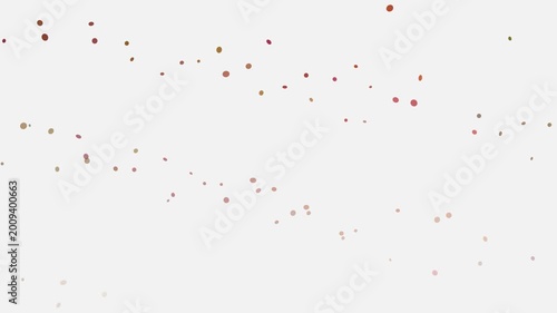 golden autumn leaves falling in slow motion against clear sky background (213)