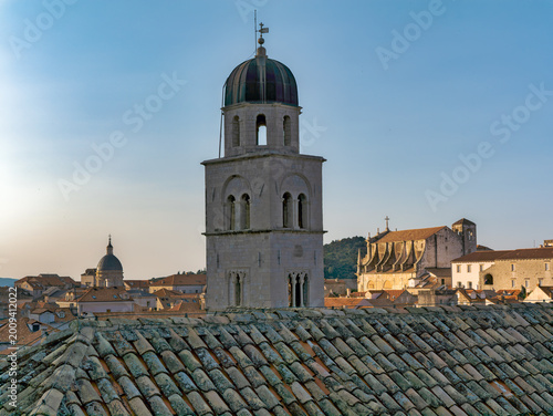 View of the Franciscan Monastery in Dubrovnik Old Town