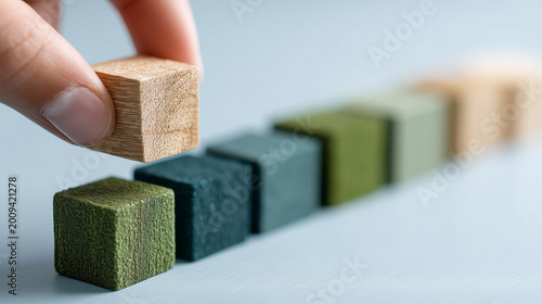 Strategic Placement: A hand...