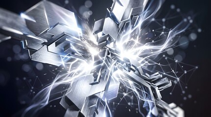 abstract illustration vector digital design beautiful background wallpaper banner