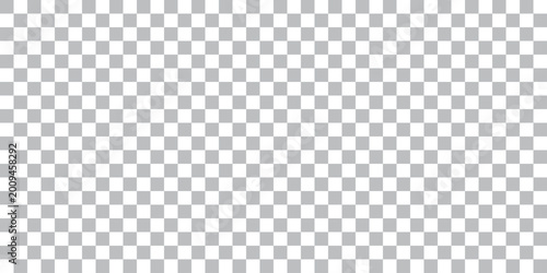 Cuadro en lienzo Seamless transparent checkerboard background pattern with gray and white squares for PNG alpha grid overlay