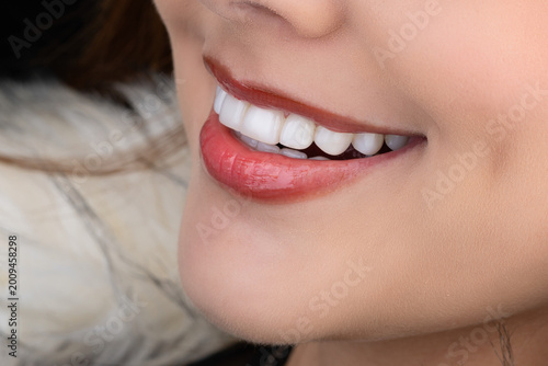 young man beautiful smile perfec teeth white 
