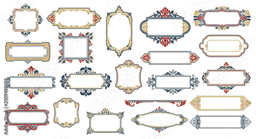 Vintage Label Designs Collection.