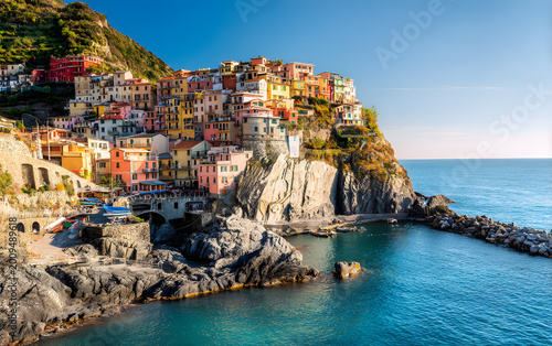 Manarola Village is a beautiful small town on the Cinque Terre Coast of Italy, located in the province of La Spezia, Liguria, north of Italy. It is one of the five travel attractions of Cinque Terre.