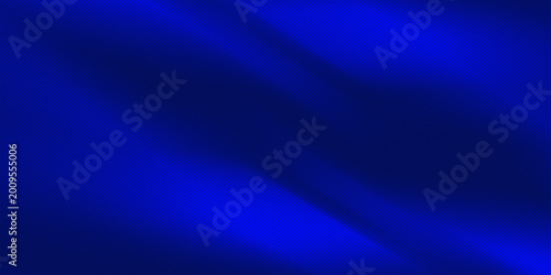 Schilderij op canvas Digital abstract blue gradient background with high-end carbon fiber texture tha