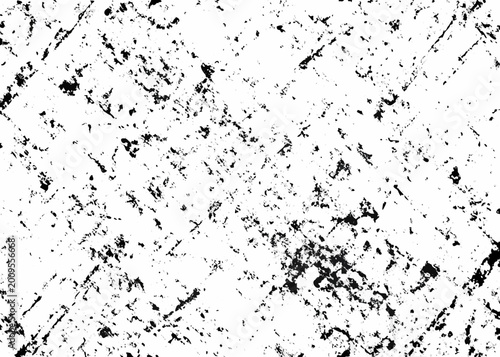 Photos black and white grunge texture with distressed abstract shapes
