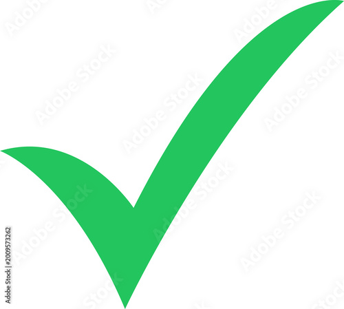 Free Download green checkmark icon approval symbol isolated on transparent background - GFXLoad