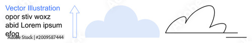 Photos Growth, direction, innovation, cloud services, navigation, conceptual design