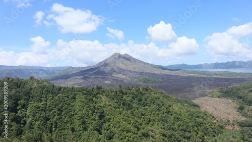 mountain landscape with clouds in Gods Islands
