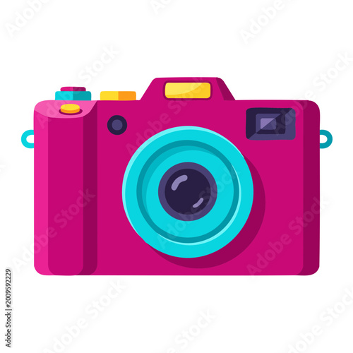 Colorful Retro Camera